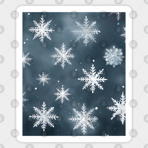 Snowflakes Sticker by NATLEX